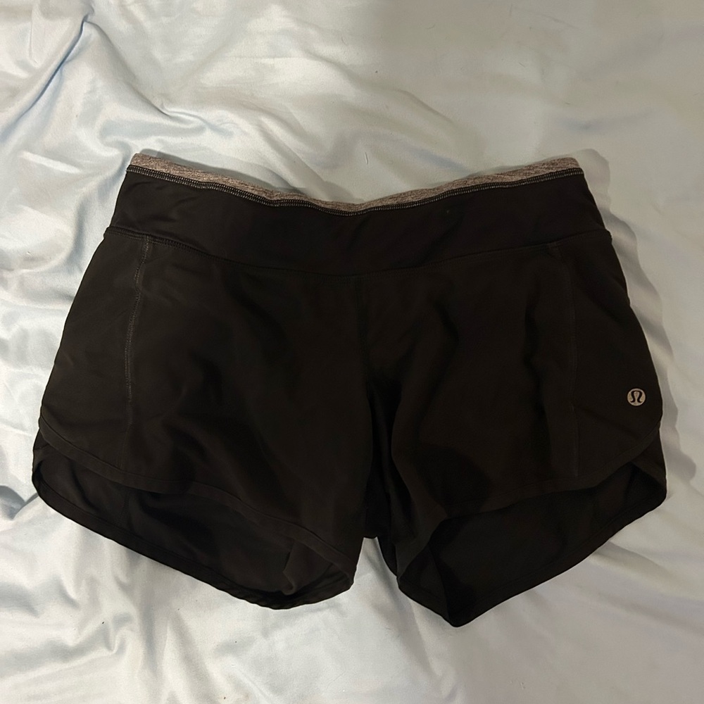 lululemon athletica Black Athletic Shorts